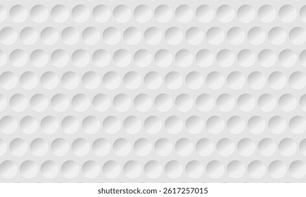 Golf ball pattern. Golf ball texture background. Sport seamless pattern. Vector illustration.
