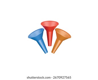  Icono de pin de bola de golf Ilustración 3D Render