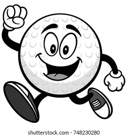 Golf Ball Cartoon Images Stock Photos Vectors Shutterstock