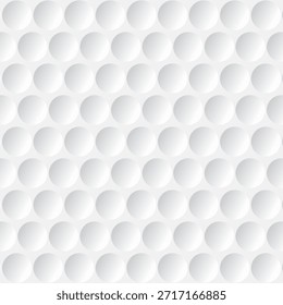 Golf Ball nahtlose Textur Muster. Golf Ball Textur Hintergrund perfekt für Golf-Branding, Sport-Poster, Bekleidungsdrucke, Verpackungen, Tapeten