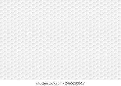 Golf ball texture background. Golf ball texture. White honeycomb background. Seamless hexagon pattern. Vector illustration