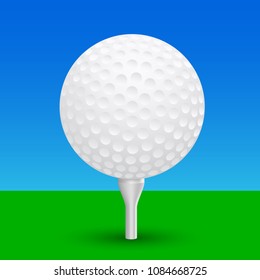 Golf Ball Vector Stock Vector (Royalty Free) 1084668725 | Shutterstock