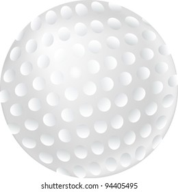 Golf ball Vector