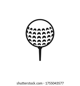 golf ball vector design template illustration