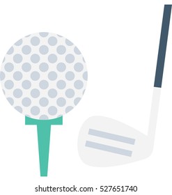 Golf Ball Vector Icon