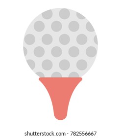 Golf Ball Vector Icon