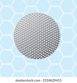 Golf Ball Vector Illustration. Golf Ball.
