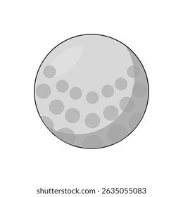 Golf Ball Vector Illustration - Single Vector