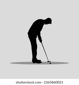 Golf ball vector png image
