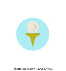 golf ball vector for website symbol icon presentation