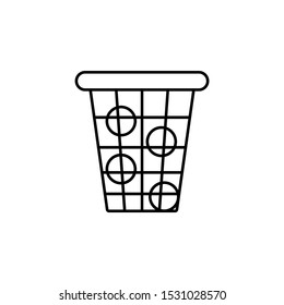 Golf, basket icon. Element of golf icon