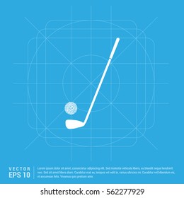 Golf Bat Icon