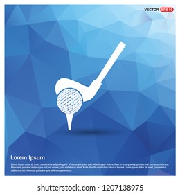 Golf Bat Icon - Free vector icon