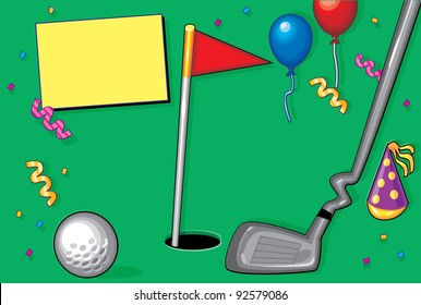 Golf Birthday Party