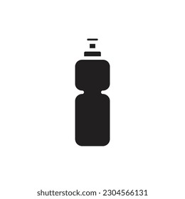 Golf Bottle Filled Icon Vector Illustration