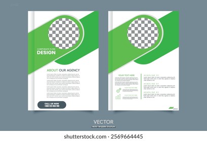 Golf Brochure Templates Vector Images.