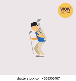Golf Caddy Icon