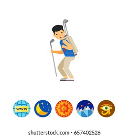 Golf Caddy Icon