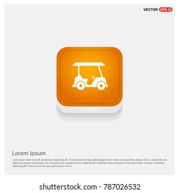 Golf Car Icon