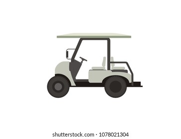 golf car simple illustration
