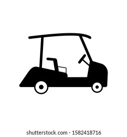 Golf cart .golf car.vector illustration.