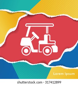 golf cart icon