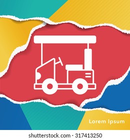 golf cart icon