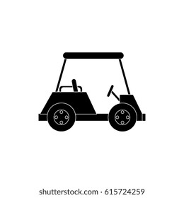 golf cart isolated icon