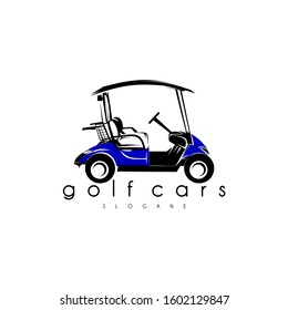 Golf Cart Logo Concept Vector Art