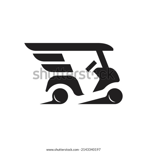 Golf Cart\
Logo, Simple and Elegant, EPS 10\
vector