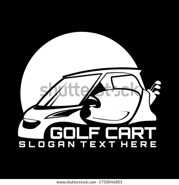 golf cart logo vector
illustration