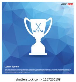 Golf Champion Icon - Free vector icon