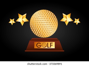 golf championship design, vector illustration eps10 graphic 