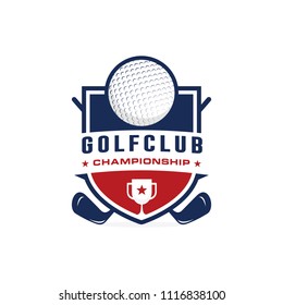 Golf championship logo