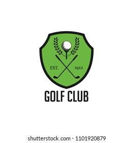 Golf club badges logo template. Sport badges vector illustration