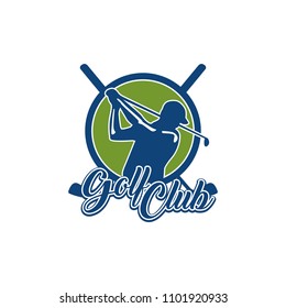 Golf club badges logo template. Sport badges vector illustration