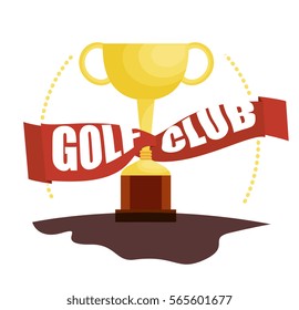 golf club championship trophy