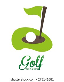golf club design, vector illustration eps10 graphic 