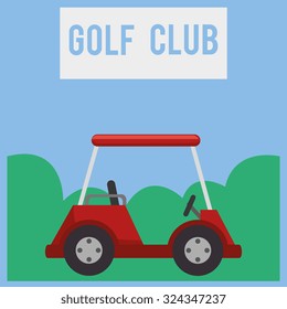 golf club design, vector illustration eps10 graphic 