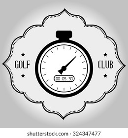 golf club design, vector illustration eps10 graphic 