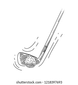 Golf club Drawing