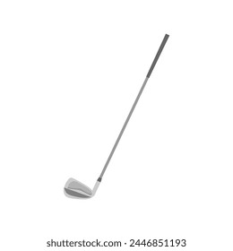 golf club flat design vector illustration. Golf sport vector graphic design template illustration. golf stick vector, Sport object or equipment