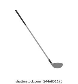 golf club flat design vector illustration. Golf sport vector graphic design template illustration. golf stick vector, Sport object or equipment