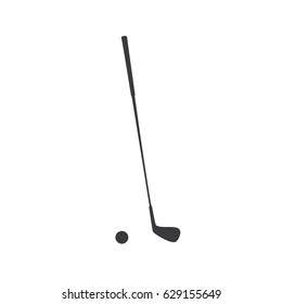 Golf club icon, vector illustration design. Sport objects collection.