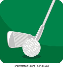 golf club icon version 5