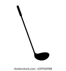 golf club isolated icon