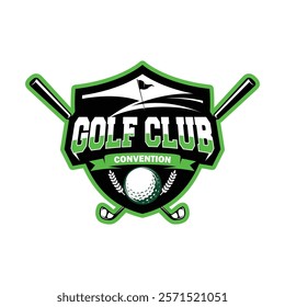 Golf club Logo Design. Golf Sport Logo Design  Illustration Vector
