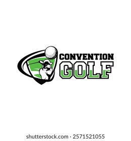 Golf club Logo Design. Golf Sport Logo Design  Illustration Vector
