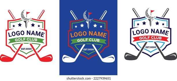 Golf Club Logo Design For Golf Sports