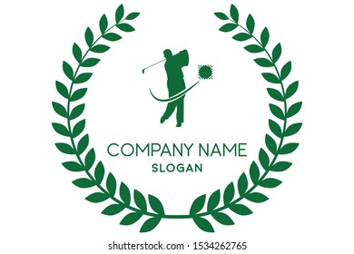Golf Club logo Design, Template 
